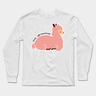 No Drama Llama Long Sleeve T-Shirt